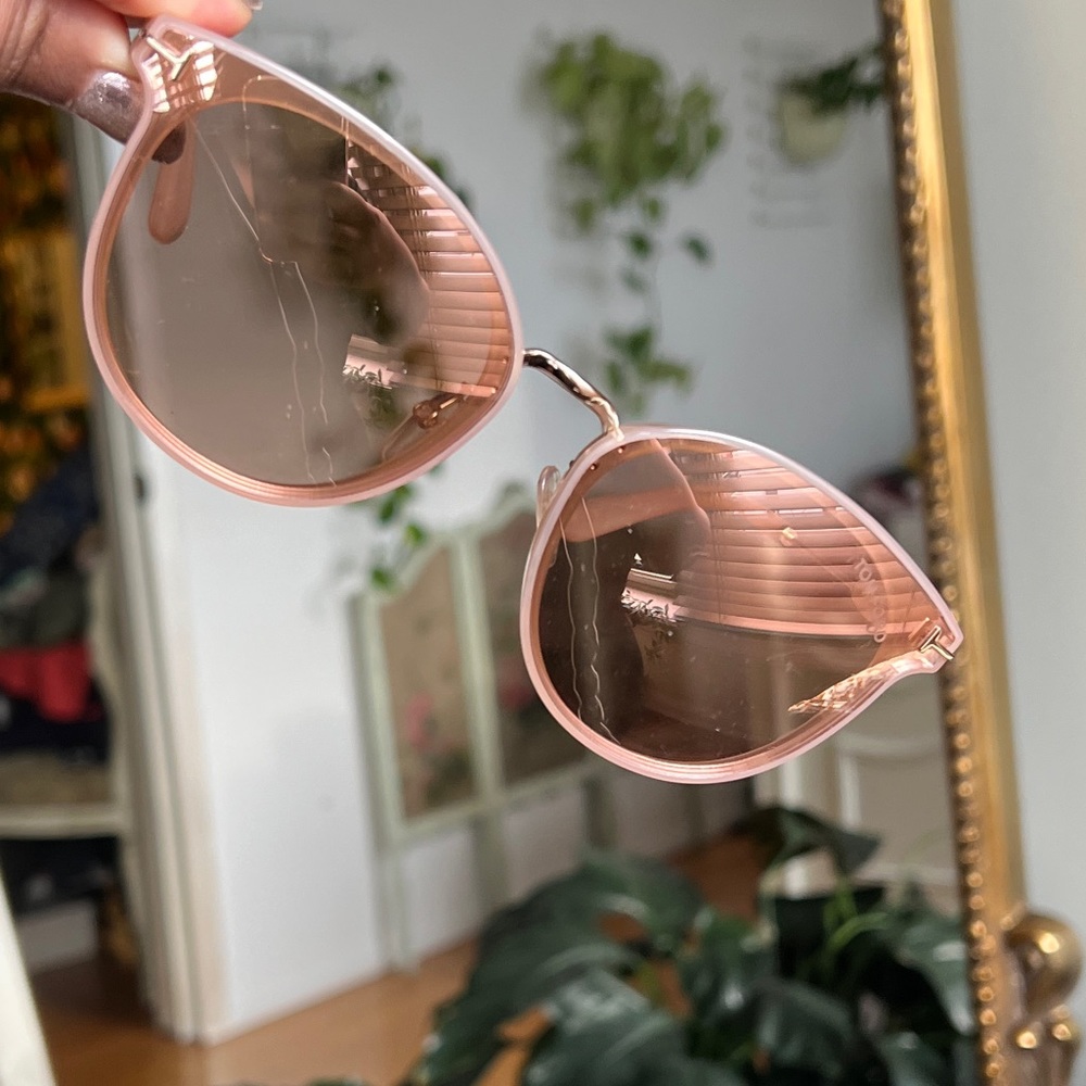 Pink Tom Ford Glasses